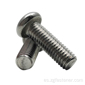 Tornillo de cabezal empotrada de acero inoxidable DIN7985